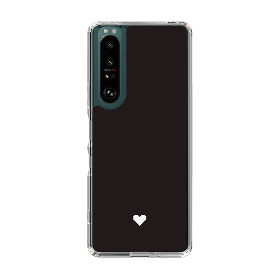 Slim Protection Case［ Original - Favorite Color Heart - Black ］