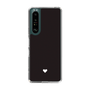 Slim Protection Case［ Original - Favorite Color Heart - Black ］