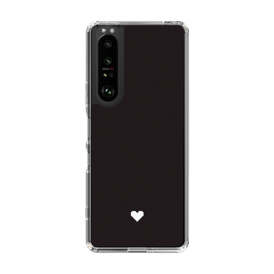 Slim Protection Case［ Original - Favorite Color Heart - Black ］