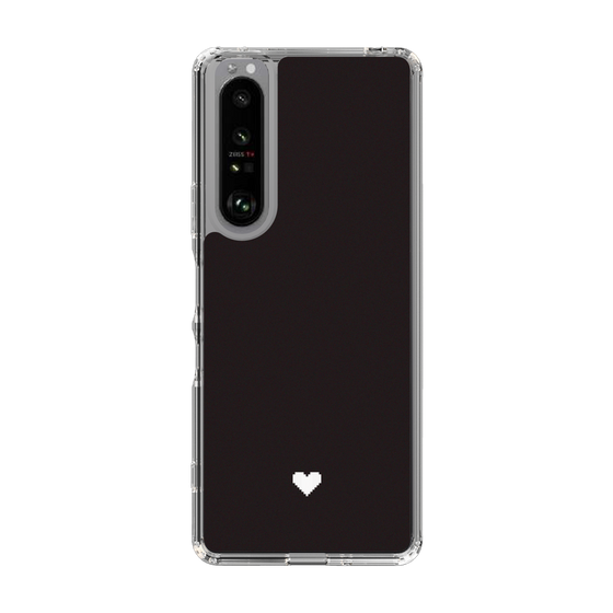 Slim Protection Case［ Original - Favorite Color Heart - Black ］