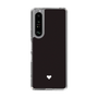 Slim Protection Case［ Original - Favorite Color Heart - Black ］