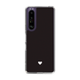 Slim Protection Case［ Original - Favorite Color Heart - Black ］