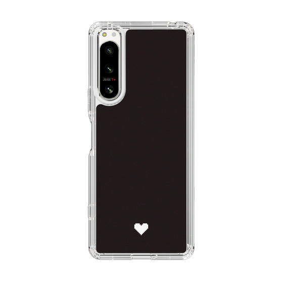 Slim Protection Case［ Original - Favorite Color Heart - Black ］