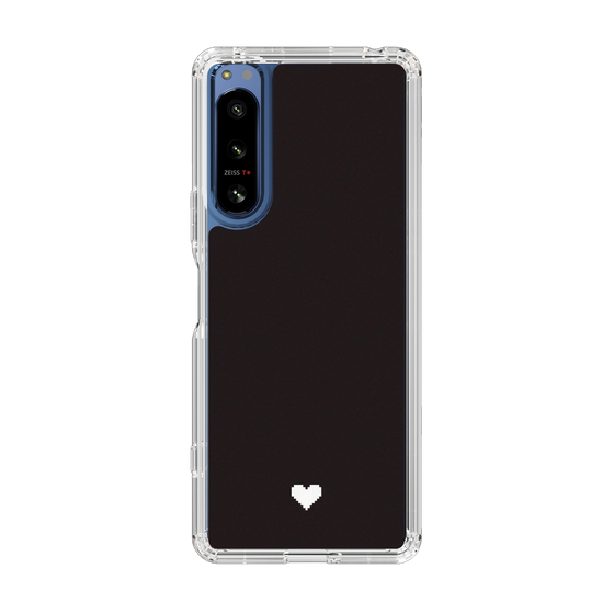 Slim Protection Case［ Original - Favorite Color Heart - Black ］