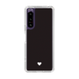 Slim Protection Case［ Original - Favorite Color Heart - Black ］