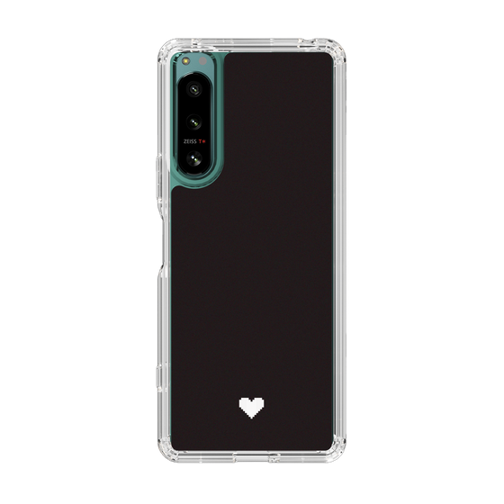 Slim Protection Case［ Original - Favorite Color Heart - Black ］