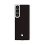 Slim Protection Case［ Original - Favorite Color Heart - Black ］