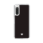 Slim Protection Case［ Original - Favorite Color Heart - Black ］