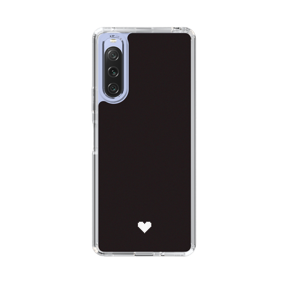 Slim Protection Case［ Original - Favorite Color Heart - Black ］