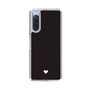 Slim Protection Case［ Original - Favorite Color Heart - Black ］