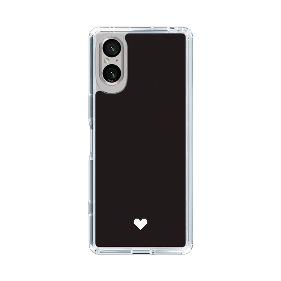 Slim Protection Case［ Original - Favorite Color Heart - Black ］