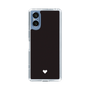 Slim Protection Case［ Original - Favorite Color Heart - Black ］