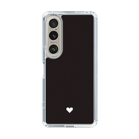 Slim Protection Case［ Original - Favorite Color Heart - Black ］