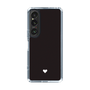 Slim Protection Case［ Original - Favorite Color Heart - Black ］