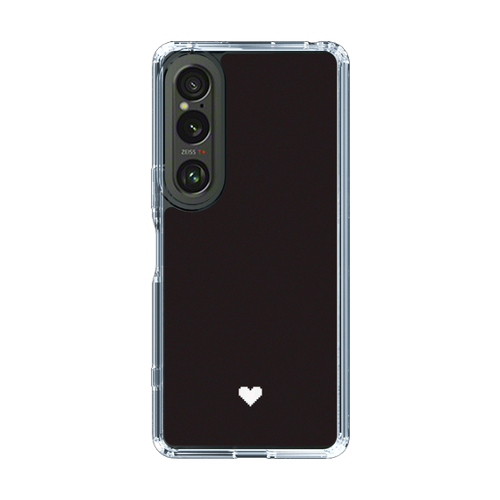 Slim Protection Case［ Original - Favorite Color Heart - Black ］