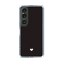 Slim Protection Case［ Original - Favorite Color Heart - Black ］