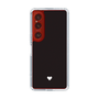 Slim Protection Case［ Original - Favorite Color Heart - Black ］