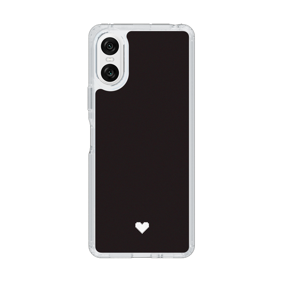 Slim Protection Case［ Original - Favorite Color Heart - Black ］