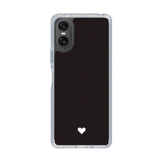 Slim Protection Case［ Original - Favorite Color Heart - Black ］