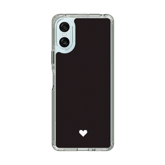 Slim Protection Case［ Original - Favorite Color Heart - Black ］