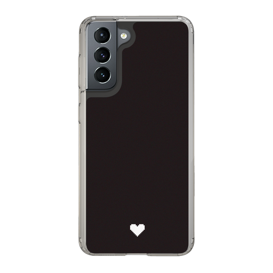 Slim Protection Case［ Original - Favorite Color Heart - Black ］