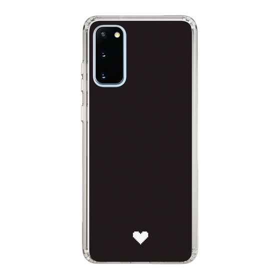 Slim Protection Case［ Original - Favorite Color Heart - Black ］