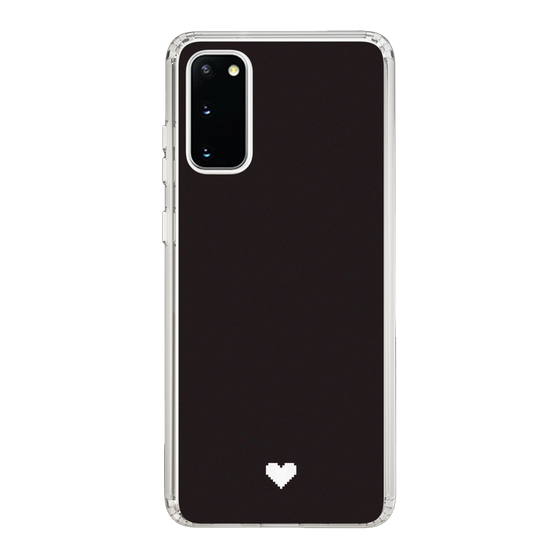 Slim Protection Case［ Original - Favorite Color Heart - Black ］