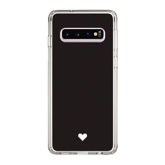 Slim Protection Case［ Original - Favorite Color Heart - Black ］