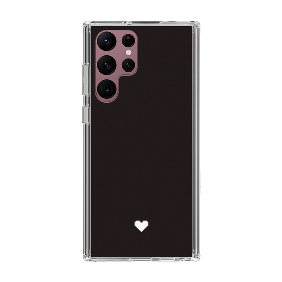 Slim Protection Case［ Original - Favorite Color Heart - Black ］