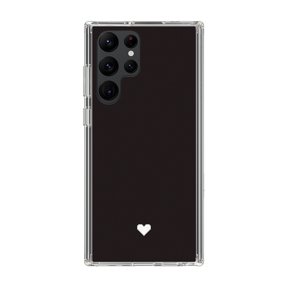 Slim Protection Case［ Original - Favorite Color Heart - Black ］