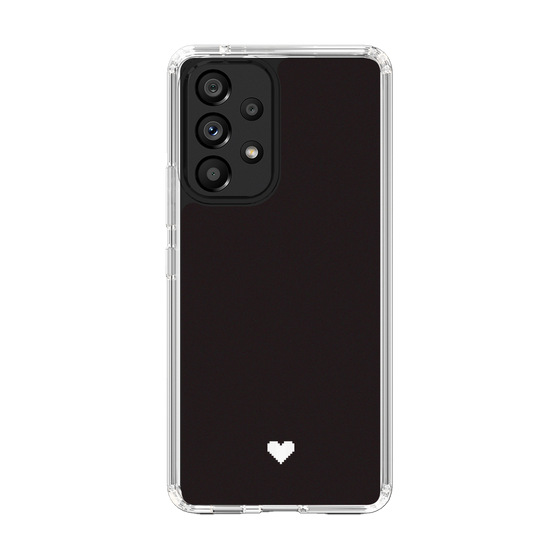 Slim Protection Case［ Original - Favorite Color Heart - Black ］