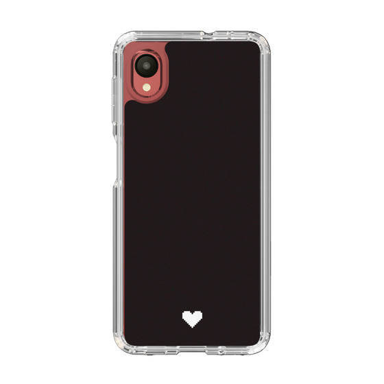 Slim Protection Case［ Original - Favorite Color Heart - Black ］