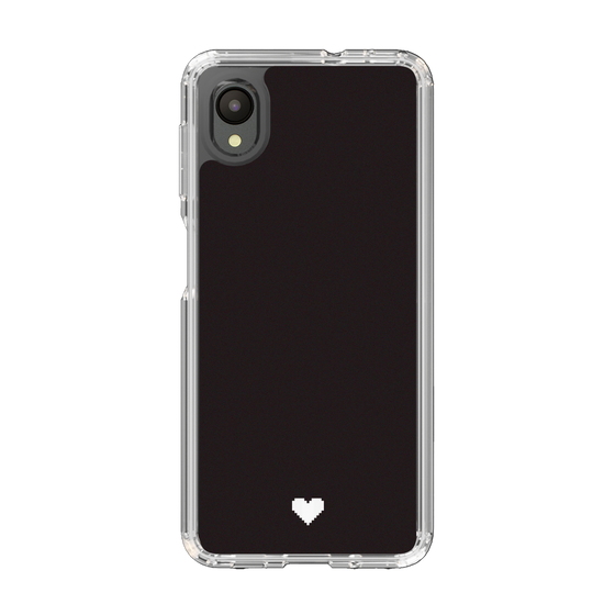 Slim Protection Case［ Original - Favorite Color Heart - Black ］