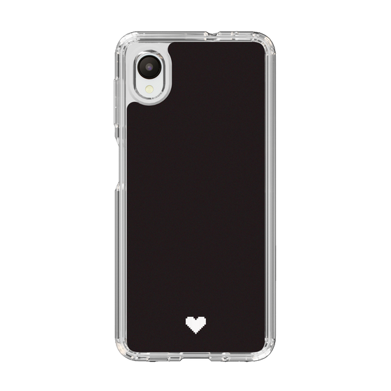 Slim Protection Case［ Original - Favorite Color Heart - Black ］