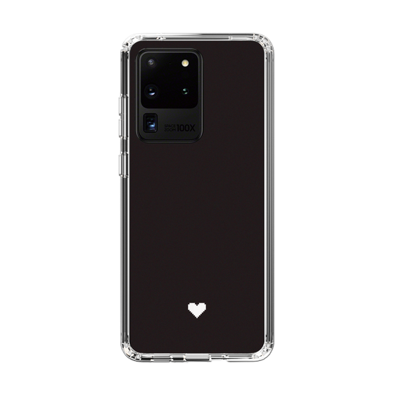 Slim Protection Case［ Original - Favorite Color Heart - Black ］