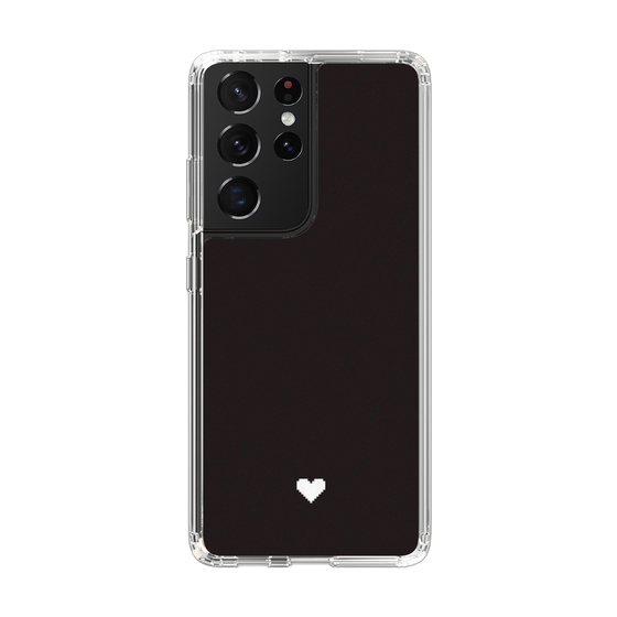 Slim Protection Case［ Original - Favorite Color Heart - Black ］
