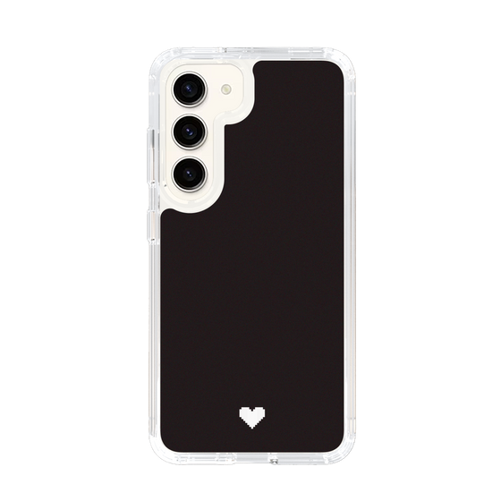 Slim Protection Case［ Original - Favorite Color Heart - Black ］
