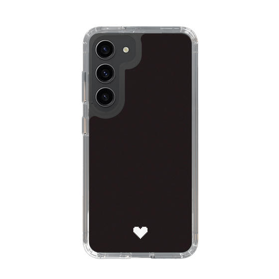Slim Protection Case［ Original - Favorite Color Heart - Black ］