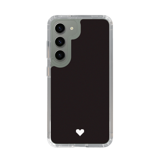 Slim Protection Case［ Original - Favorite Color Heart - Black ］