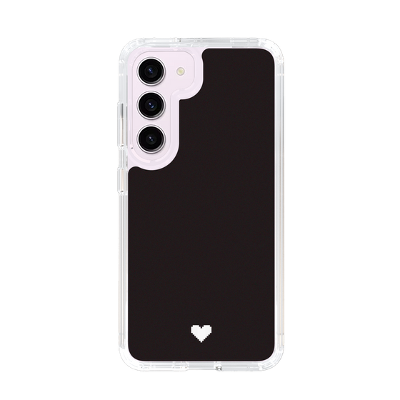 Slim Protection Case［ Original - Favorite Color Heart - Black ］