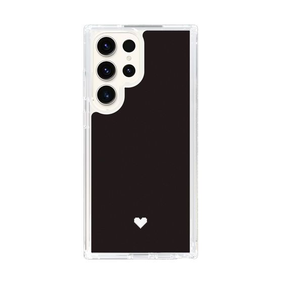 Slim Protection Case［ Original - Favorite Color Heart - Black ］
