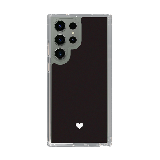 Slim Protection Case［ Original - Favorite Color Heart - Black ］