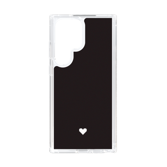 Slim Protection Case［ Original - Favorite Color Heart - Black ］