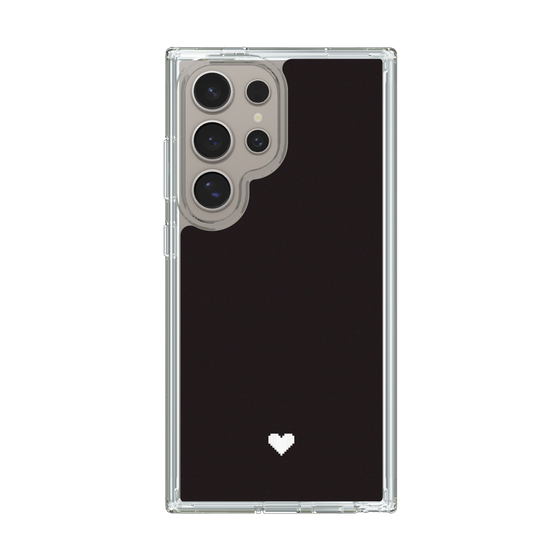 Slim Protection Case［ Original - Favorite Color Heart - Black ］