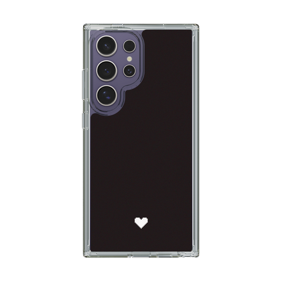 Slim Protection Case［ Original - Favorite Color Heart - Black ］