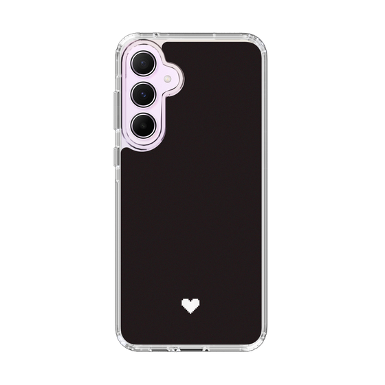 Slim Protection Case［ オリジナル - 推し色ハート - ブラック ］