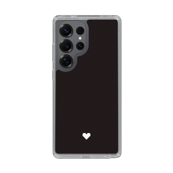 Slim Protection Case［ Original - Favorite Color Heart - Black ］