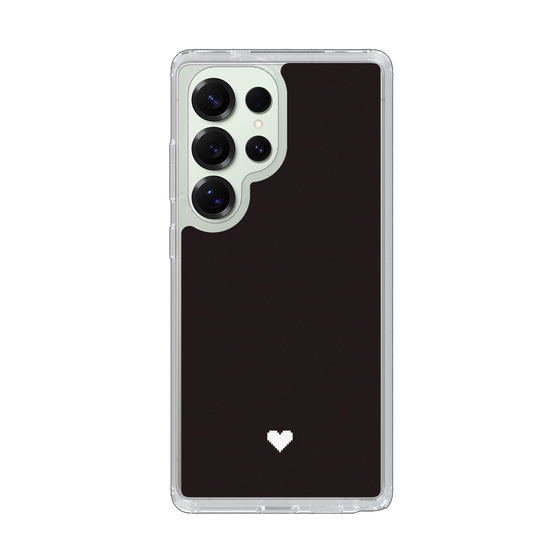 Slim Protection Case［ Original - Favorite Color Heart - Black ］