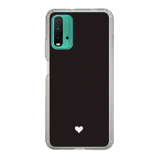 Slim Protection Case［ Original - Favorite Color Heart - Black ］