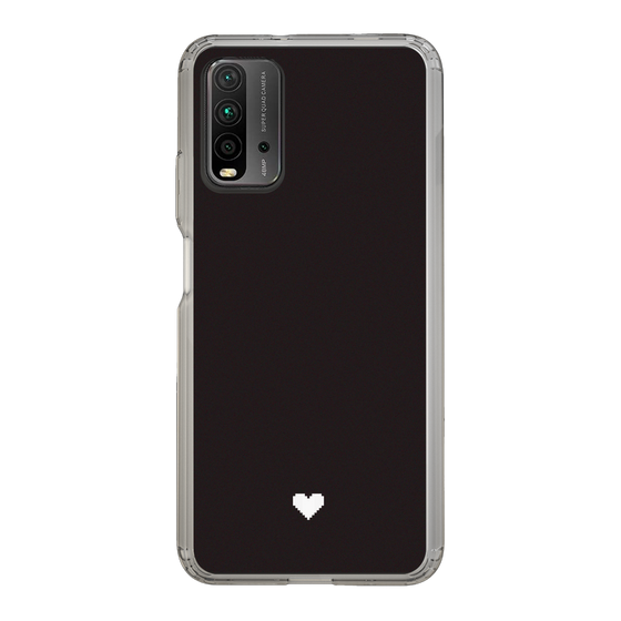 Slim Protection Case［ Original - Favorite Color Heart - Black ］